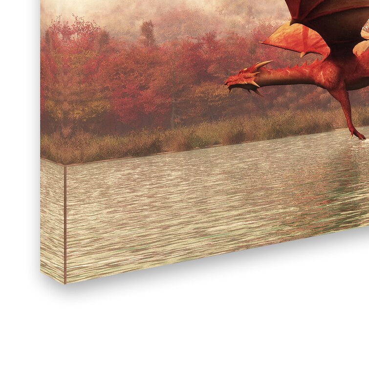 Trademark Art Daniel Eskridge Autumn Dragons by Daniel Eskridge